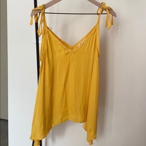 Zara Mustard Silly Top